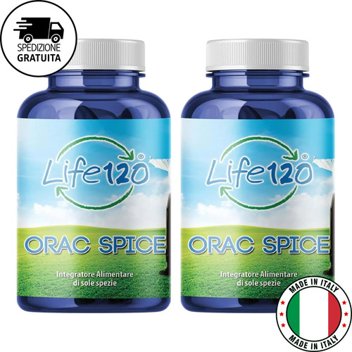 Life 120 orac spice curcuma - 120,