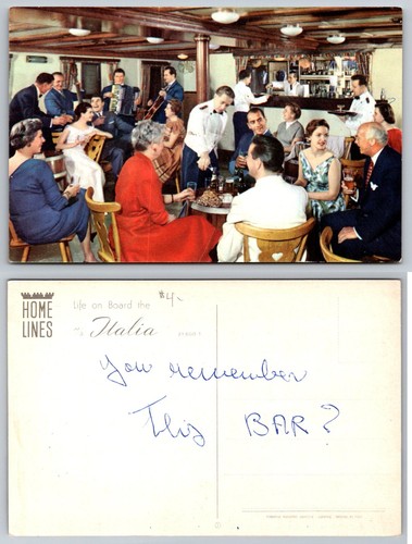 Cartolina vita bordo della - a,