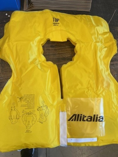 Alitalia life vest giubbotto - vest,